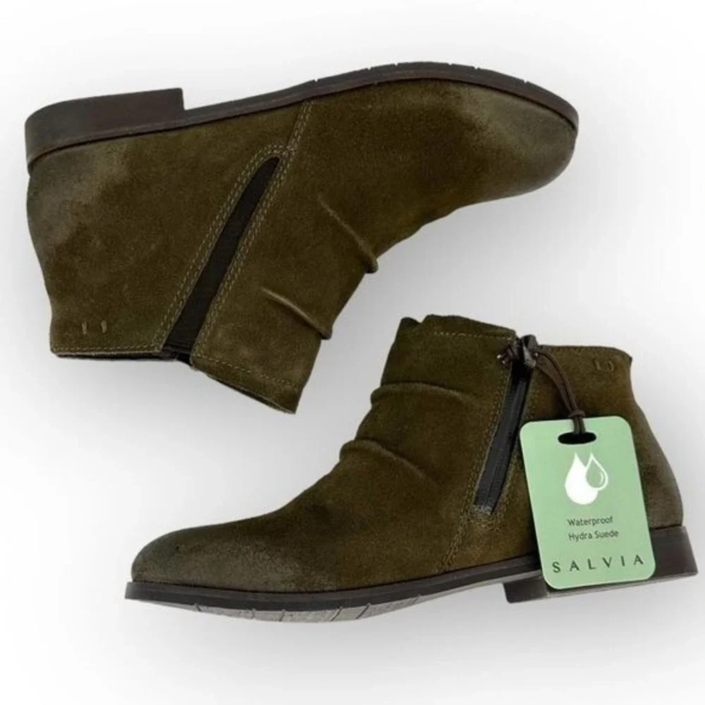SALVIA NIB Carley Hydra Suede in‎ Lode- size 7.5 Waterproof Gorpcore